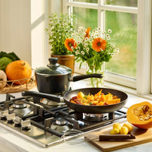 SCANPAN Stegepande Classic Induction ø 28 cm - egnet til alle varmekilder - standard non-stick belægning