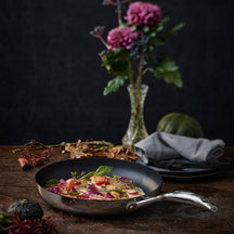 SCANPAN Stegepande HaptIQ ø 28 cm - egnet til alle varmekilder - standard non-stick belægning