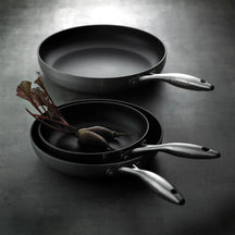 SCANPAN Stegepande CTX ø 24 cm - egnet til alle varmekilder - standard non-stick belægning