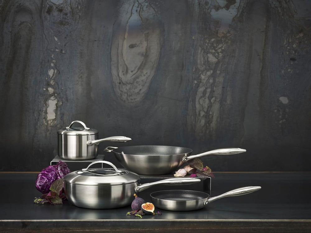 SCANPAN Wokpande CTX ø 32cm - egnet til alle varmekilder - standard non-stick belægning