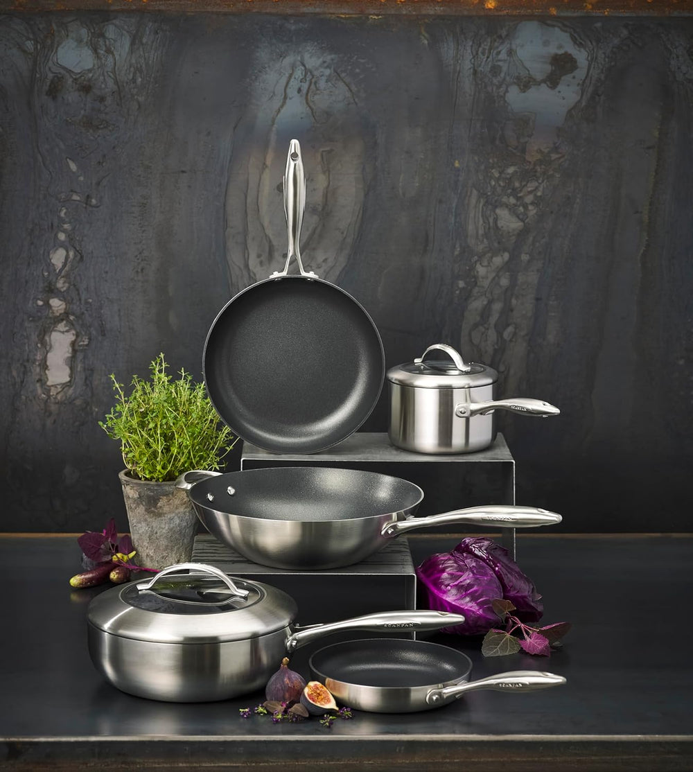 SCANPAN Wokpande CTX ø 32cm - egnet til alle varmekilder - standard non-stick belægning