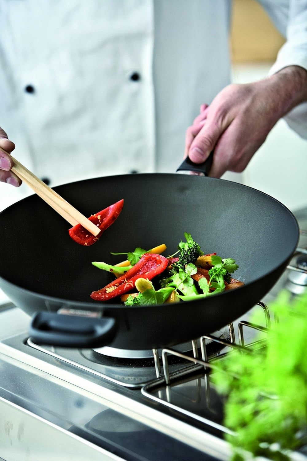 SCANPAN Wokpande Classic Induction ø 32cm - egnet til alle varmekilder - standard non-stick belægning