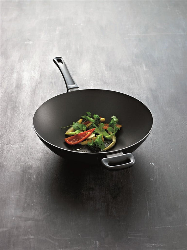 SCANPAN Wokpande Classic Induction ø 32 cm - Jubilæumsudgave - egnet til alle varmekilder - standard non-stick belægning