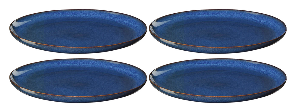 ASA Selection Dinerborden Saisons Midnight Blue ø 26.5 cm - 4 Stuks set image