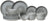 Cosy & Trendy Serviesset Baltic Grey 18-delig / 6 personer - 6 middagstallerkener, 6 morgenmadstallerkener og 6 skåle