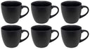 Studio Tavola Koffiekopjes Black Tie 200 ml - 6 stuks