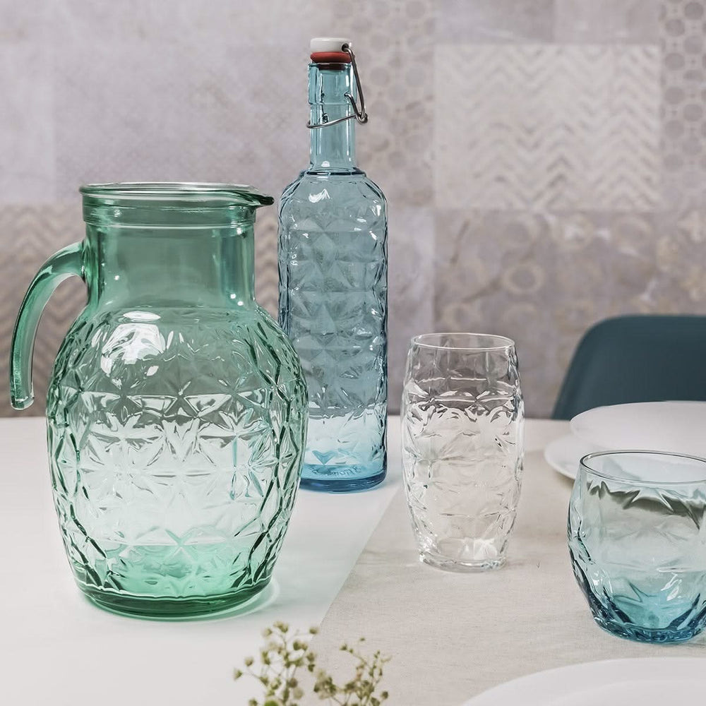 Bormioli Rocco Beugelflaske / Weckflaske Oriente - Blå - 1 liter