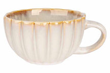 Cosy & Trendy Cappuccino Kop med Øre Astera Pearl Beige - ø 12 cm / 450 ml - 4 Styk