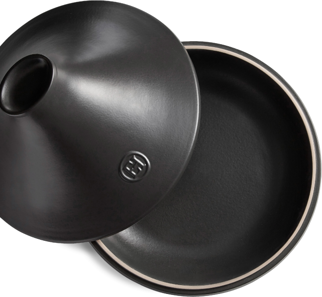 Emile Henry Tajine Delight - Induktionsvenlig - Sort - ø 27,5 cm / 1,85 Liter