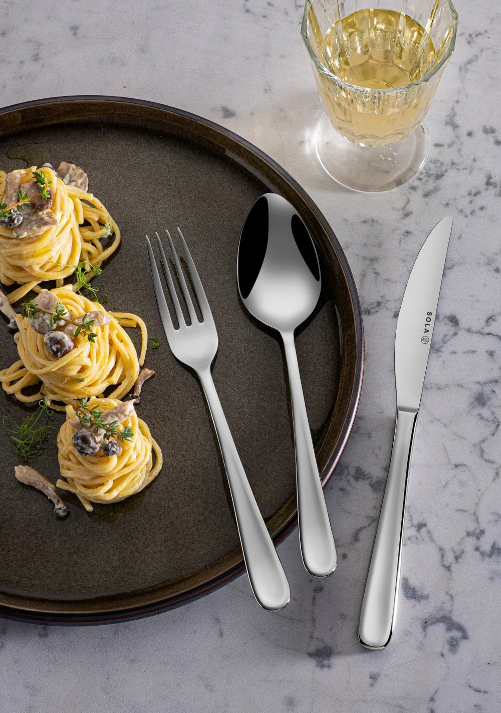 Sola Bestekset Florence - 18/10 RVS - 24 delig / 6 personer