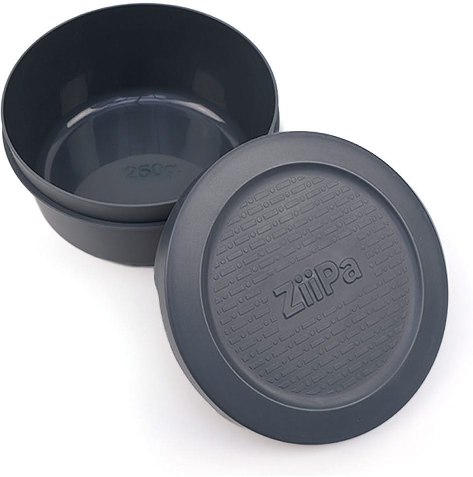 ZiiPa Pizzadeeg boks - ø 16 cm / 250 gram - Skifer - 6 stykker