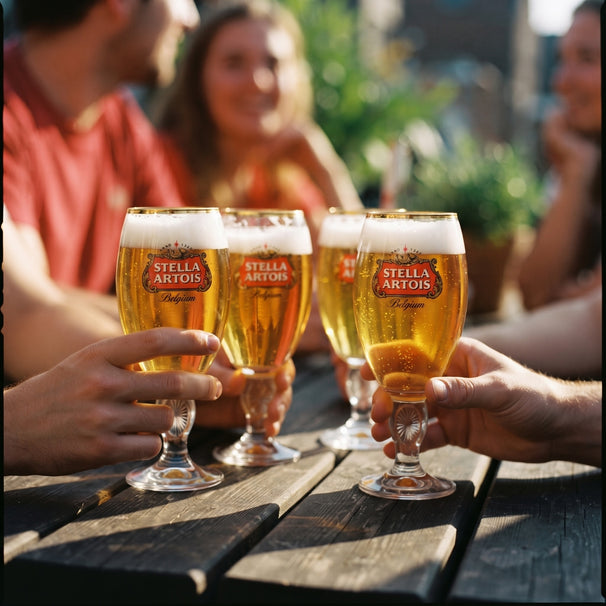 Stella Artois Ølglas - Chalice - 250 ml - 4 stk.