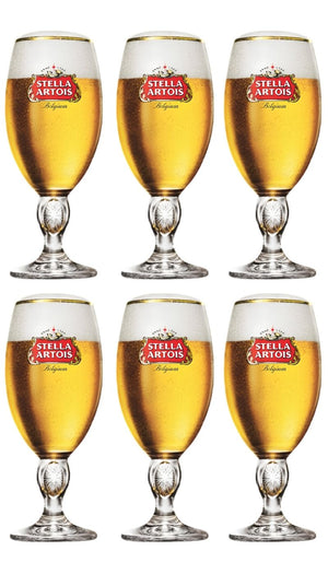 Stella Artois Ølglas - Chalice - 250 ml - 6 stk.