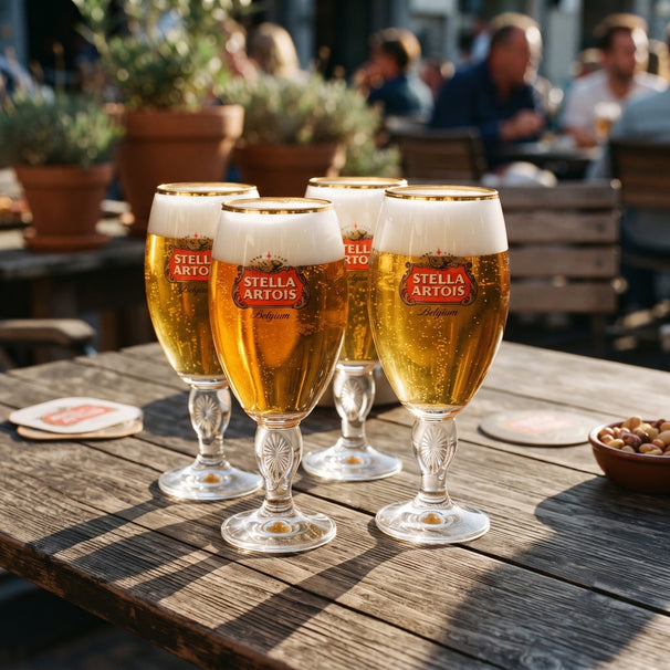 Stella Artois Ølglas - Chalice - 500 ml - 4 stk.