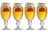 Stella Artois Ølglas - Chalice - 330 ml - 4 stk.