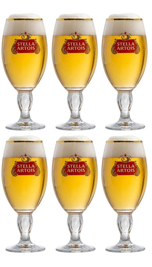 Stella Artois Ølglas - Chalice - 330 ml - 6 stk.