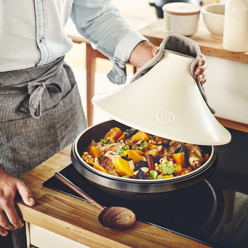 Emile Henry Tajine Delight Sort - ø 33.5 cm / 4 Liter