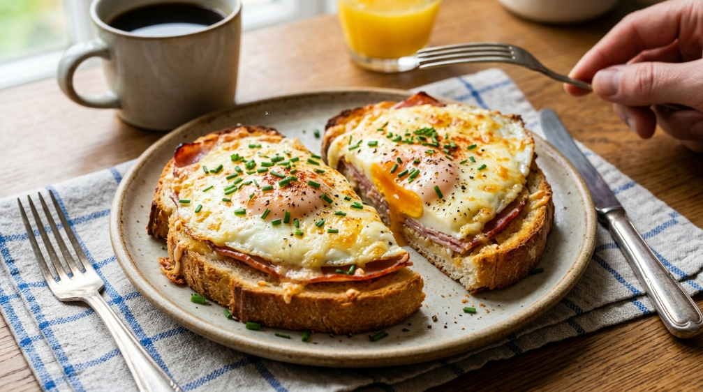 En varm, cremet morgenmad, der giver en god start på dagen.