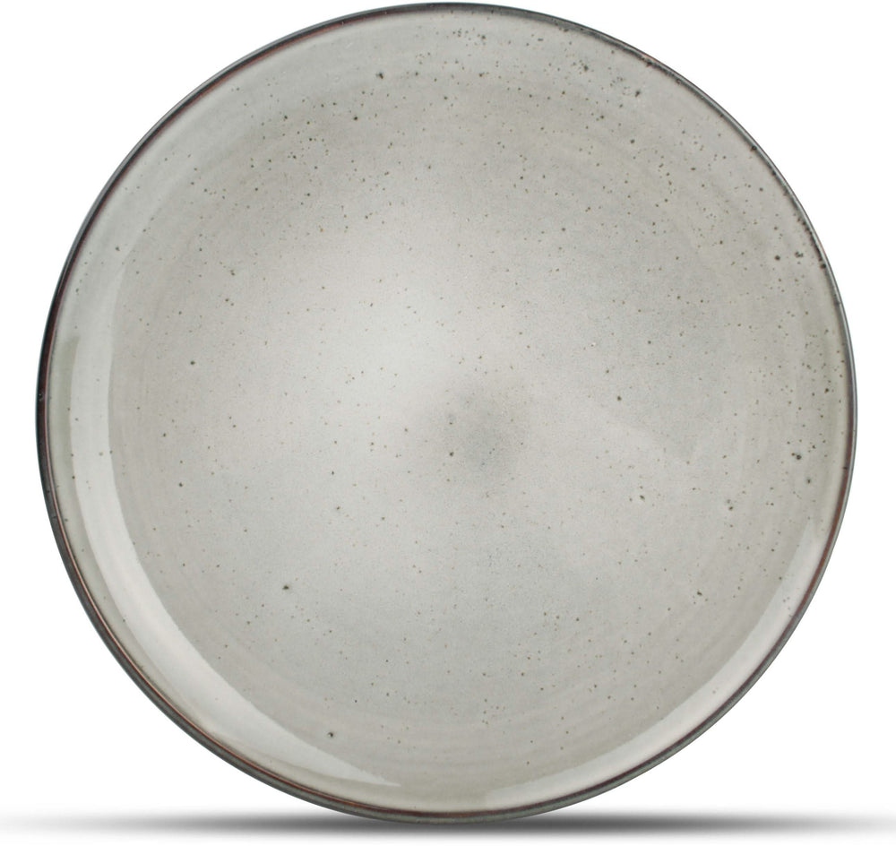 ONA Dinerborden Freckles Grøn ø 26 cm - 4 Stykker