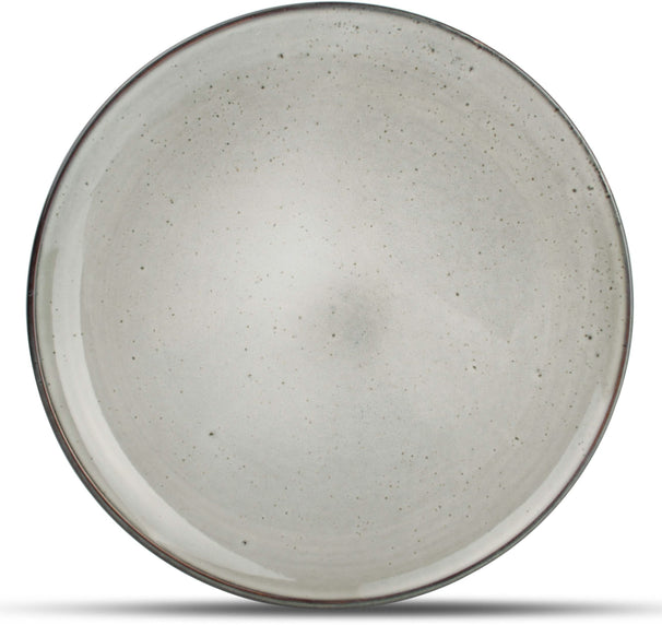 ONA Dinerborden Freckles Grøn ø 26 cm - 4 Stykker