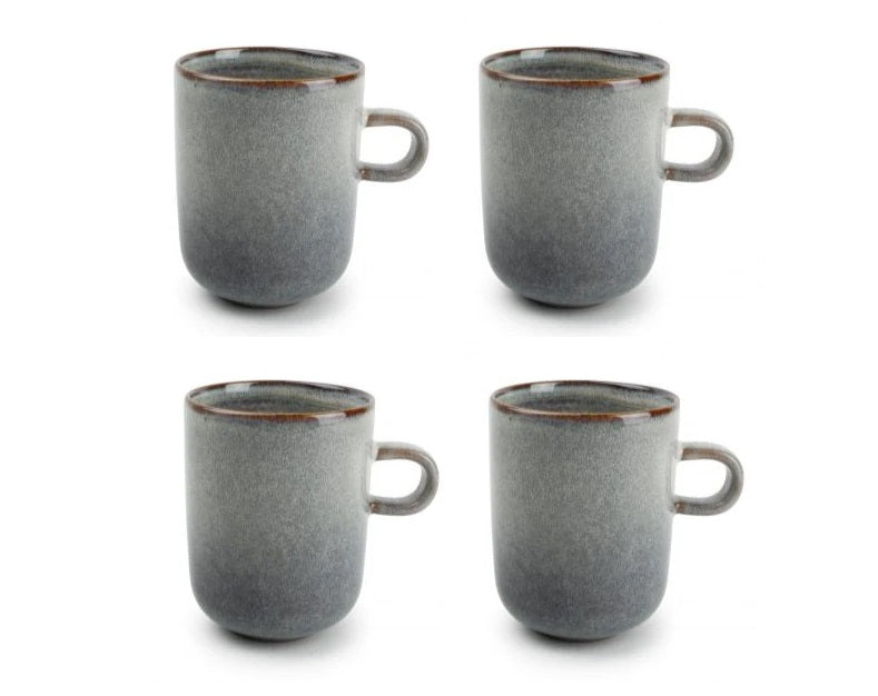 ONA Mugs Duna Blue 300 ml - 4 Stykker
