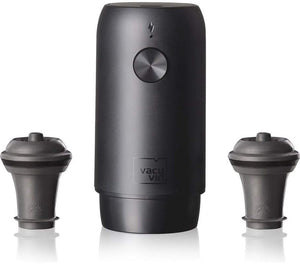 Vacu Vin Elektriske Wine Saver Vacuumpumpe + 2 Propper