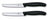 Victorinox Tomatenknive Takket Swiss Classic Sort - 11 cm - 2 stk.