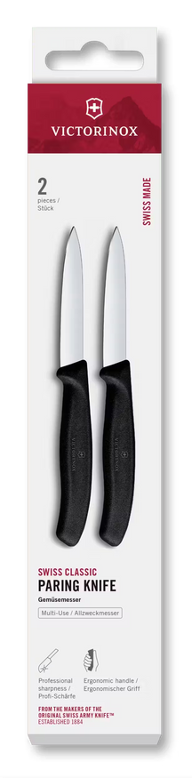 Victorinox Skæremesser Swiss Classic Sort - 8 cm - 2 stk.