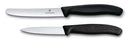 Victorinox Skæremessæt Swiss Classic Sort 2-delt - Tomatkniv & Skæremaskine