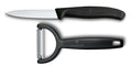 Victorinox Skæremessensæt Swiss Classic Sort 2-delt - Skæremester & Y-Skræller