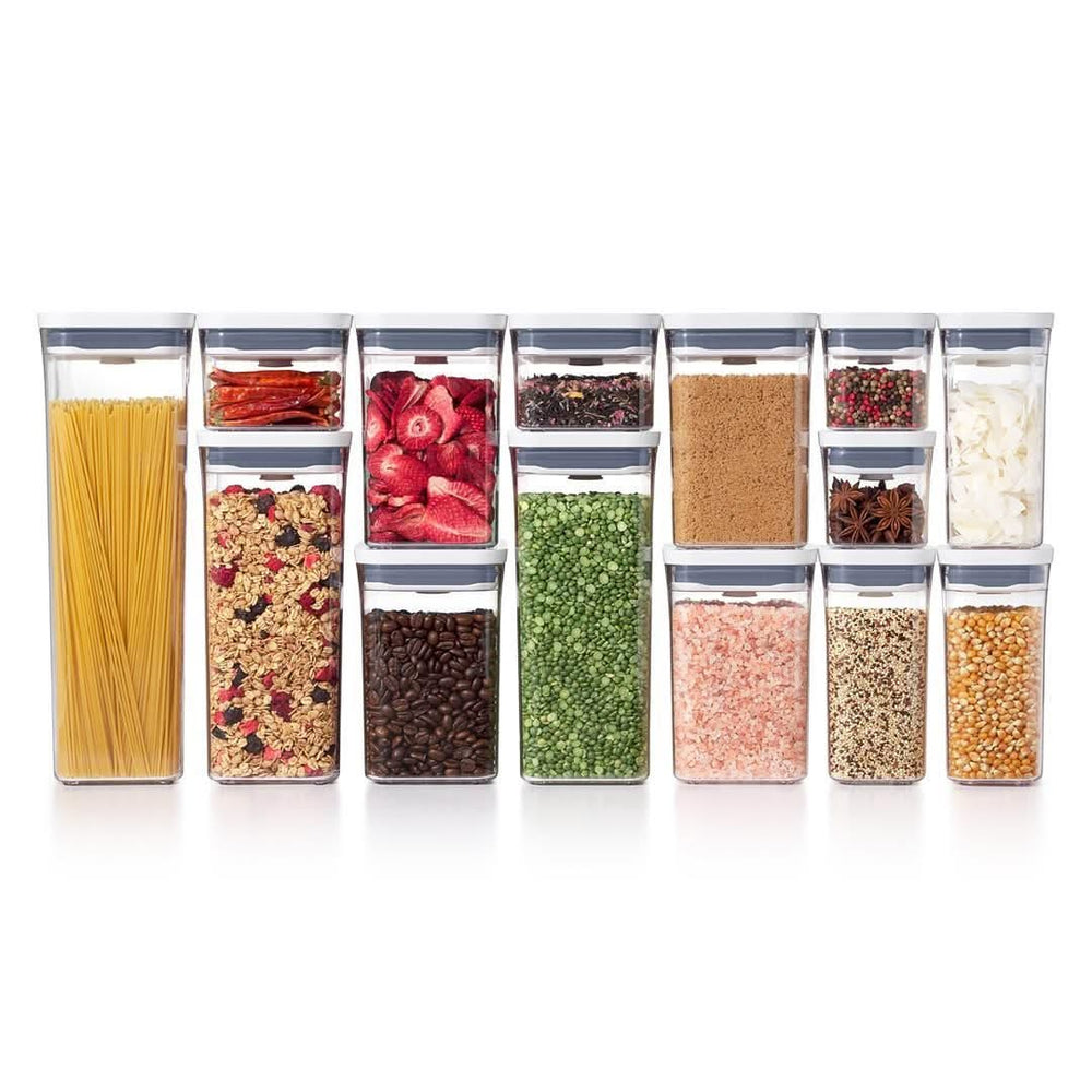 OXO Good Grips Opbevaringskrukke - POP 2.0 - lav - 1 Liter