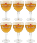 Westmalle Bierglazen Trappist - 330 ml - 6 stuks