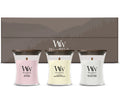 WoodWick Gaveæske Duftlys Mini Blooming Trio - 3 Styk - Duftlys i Glas - Trævæge