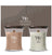 WoodWick Gaveæske Duftlys Medium Fireside & Cashmere - 2 Styk - Duftlys i Glas - Trævæge