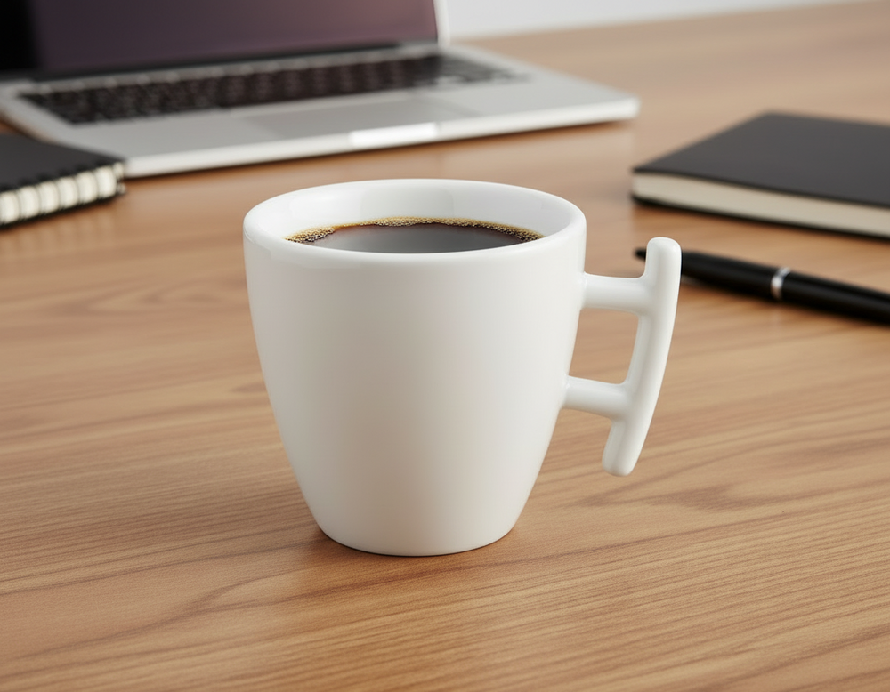 BonBistro Koffiekop Yong Squito 170 ml - Hvid - 6 stk.