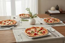 BonBistro Serviesset Yong Squito - Hvid 12-delig / 4 personer - 4 middagstallerkener, 4 morgenmadstallerkener og 4 skåle