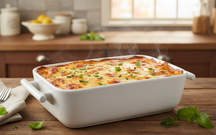 BonBistro Ovenskåle Yong Squito - Hvid - 19 x 12 x 6 cm / 720 ml - 2 stk.