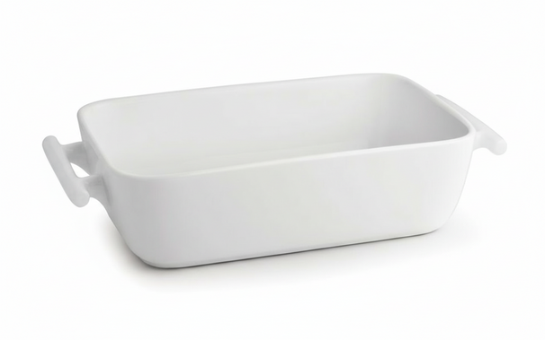 BonBistro Ovenschaal Yong Squito - Hvid - 20 x 14 x 6 cm / 1.1 Liter - 2 styk