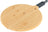 ZiiPa Serveerplank / Pizzaplank Sora Beukenhout Leisteen - ø 31 cm