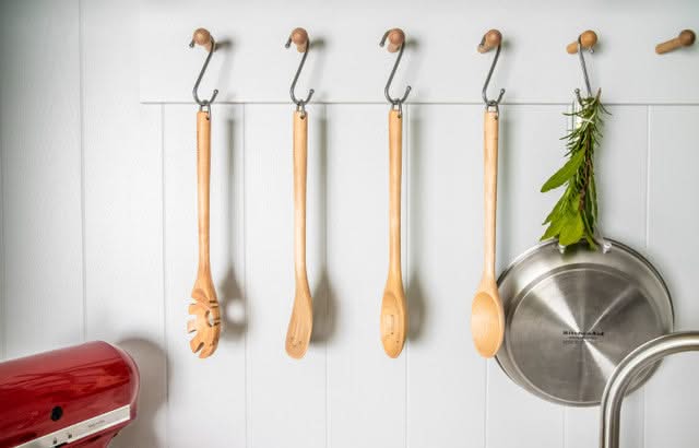 KitchenAid Køkkenredskabssæt Core Birketræ 4-delt
